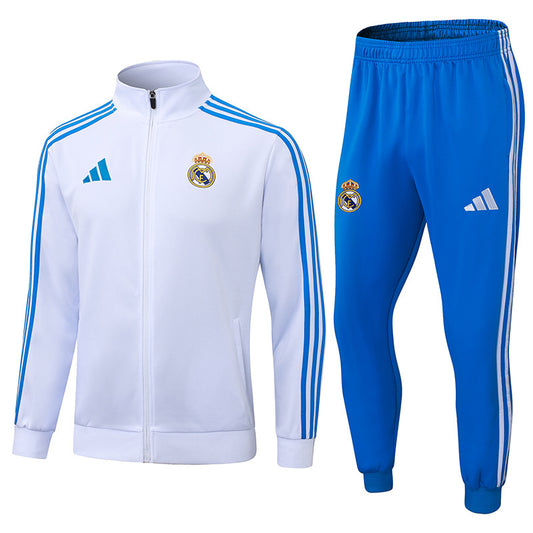 Kit entrenamiento Real Madrid 25/26 White & Blue