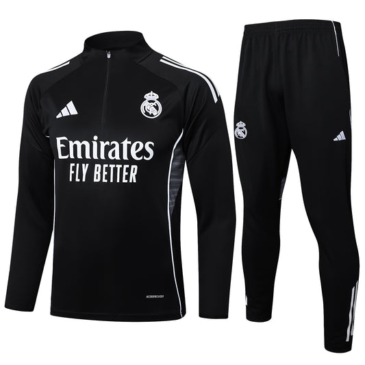 Kit entrenamiento Real Madrid 25/26 Black